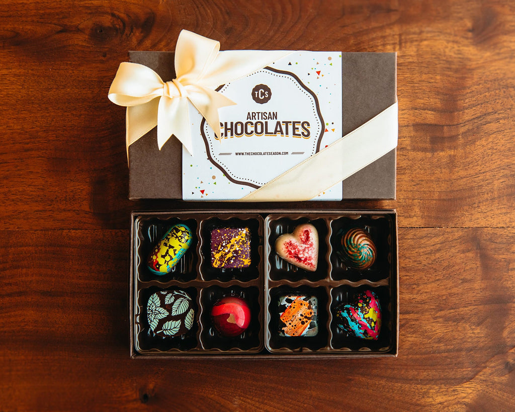 8 Piece Artisan Chocolates - TCS