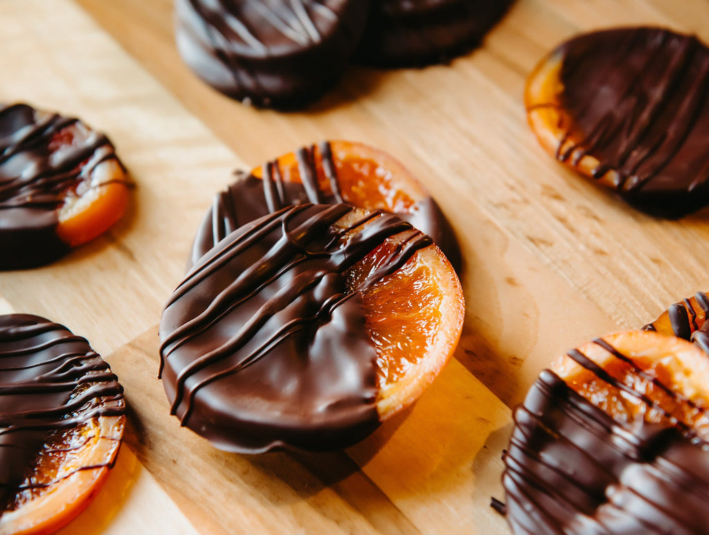 Chocolate Dipped Orange Slices - TCS