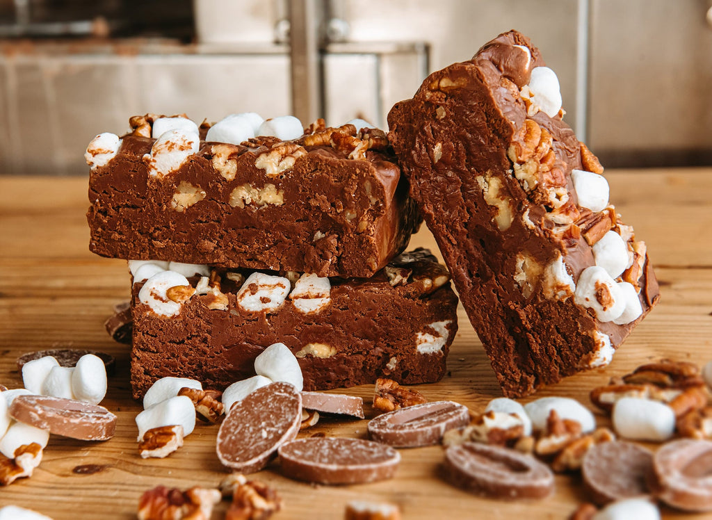 1/2 LB of Rocky Road Fudge - TCS